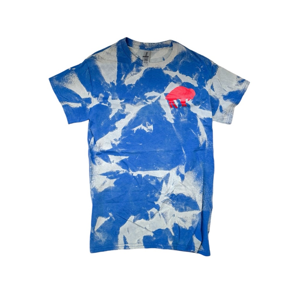 Women’s Buffalo Bills Bleach Tie Dye T Shirt